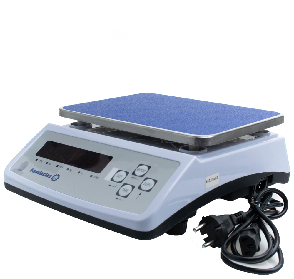 Торговые весы Foodatlas 30кг/1гр YZ-308