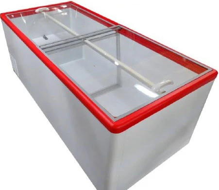 Морозильный ларь Снеж МЛП-250 (красный)