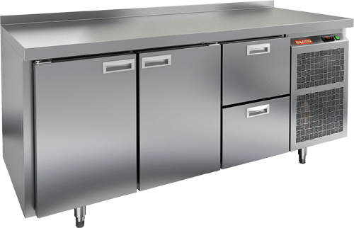 СТОЛ С МОРОЗИЛЬНЫМ ШКАФОМ HICOLD BN 112/BT (R290)