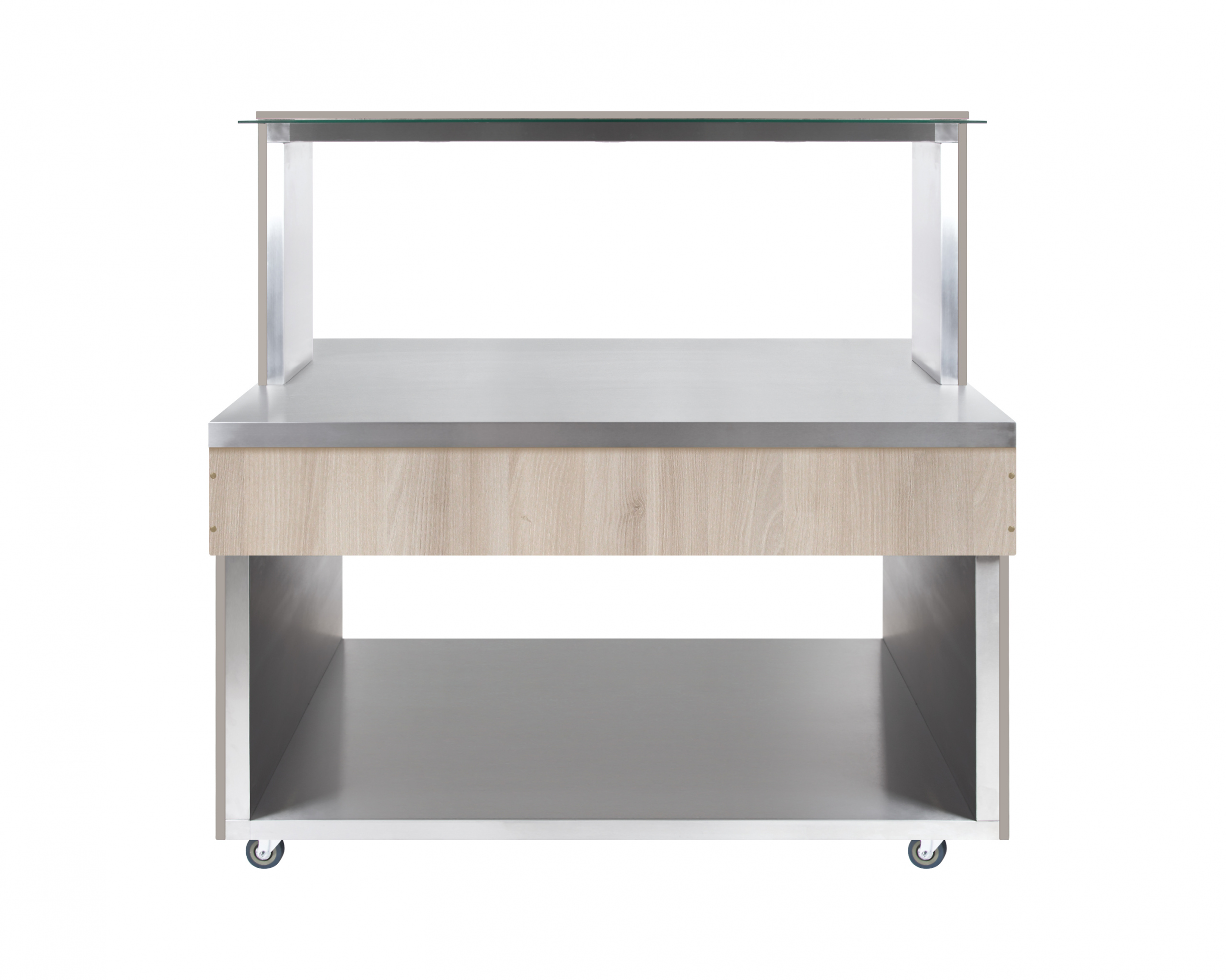 Салат-бар нейтральный Luxstahl СБН-1500