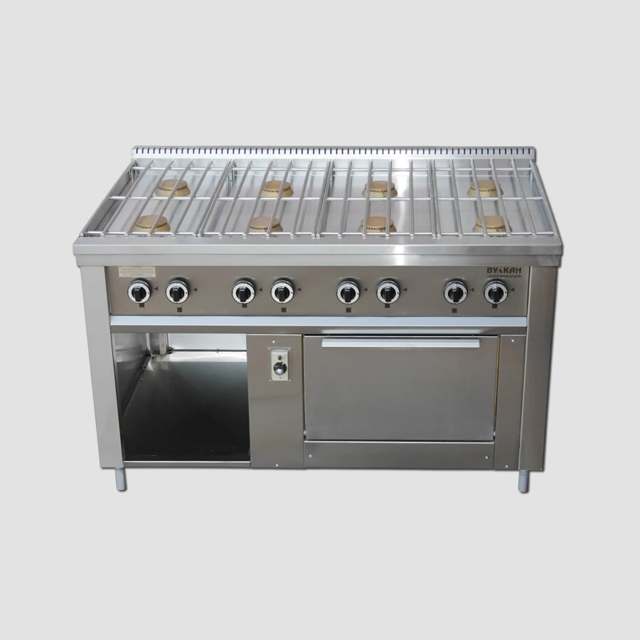 Плита газовая Вулкан-Heidebrenner, мод. ПРГ-IIA-8М ДШ Standart серия 900 арт. 824139