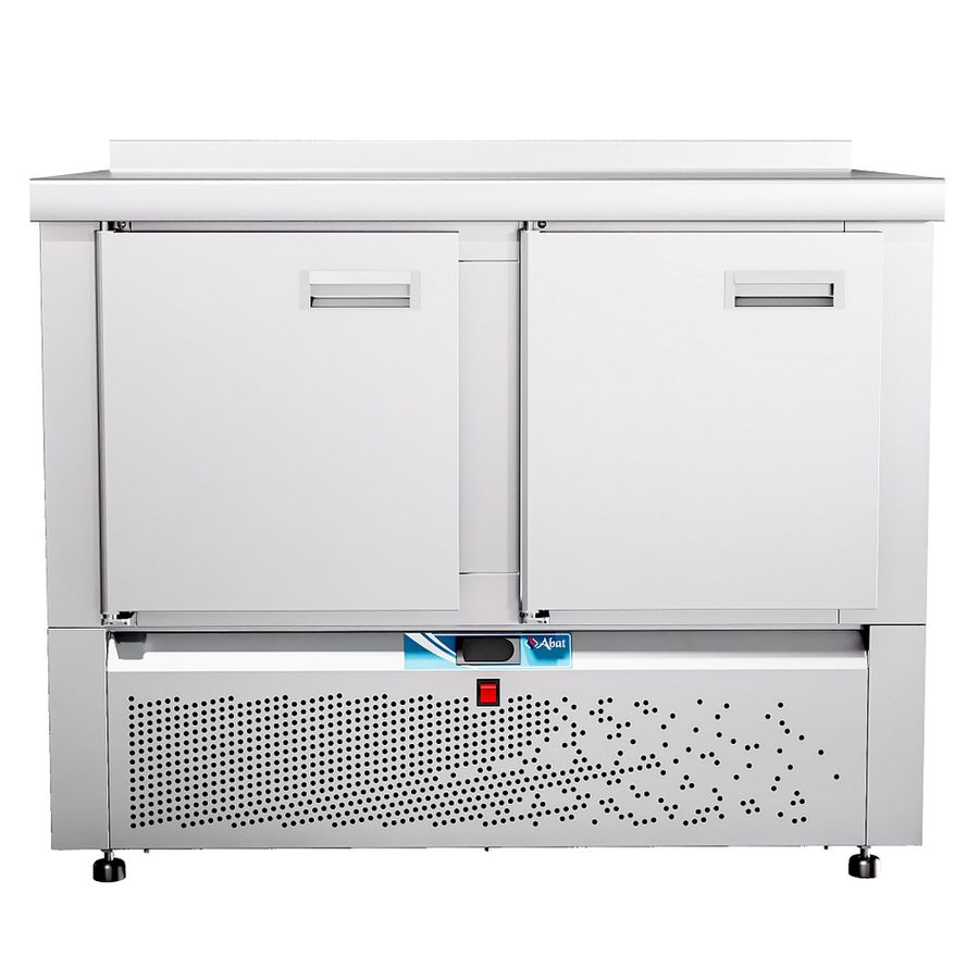 Стол холод. низкотемпер. с нижним расп. агрегата СХН-70Н-01 столешница 202 с борт.  Abat