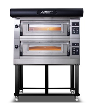ПЕЧЬ ДЛЯ ПИЦЦЫ MORETTI FORNI AMALFI/B 2 УРОВНЯ + ПОДСТАВКА