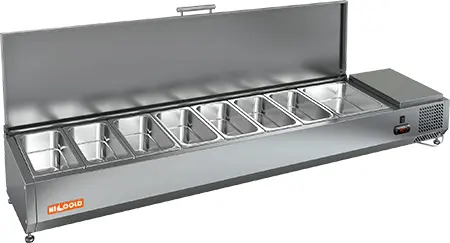 Витрина охлаждаемая тип VRT, мод. VRTU 2360 (настольная) для PZ4