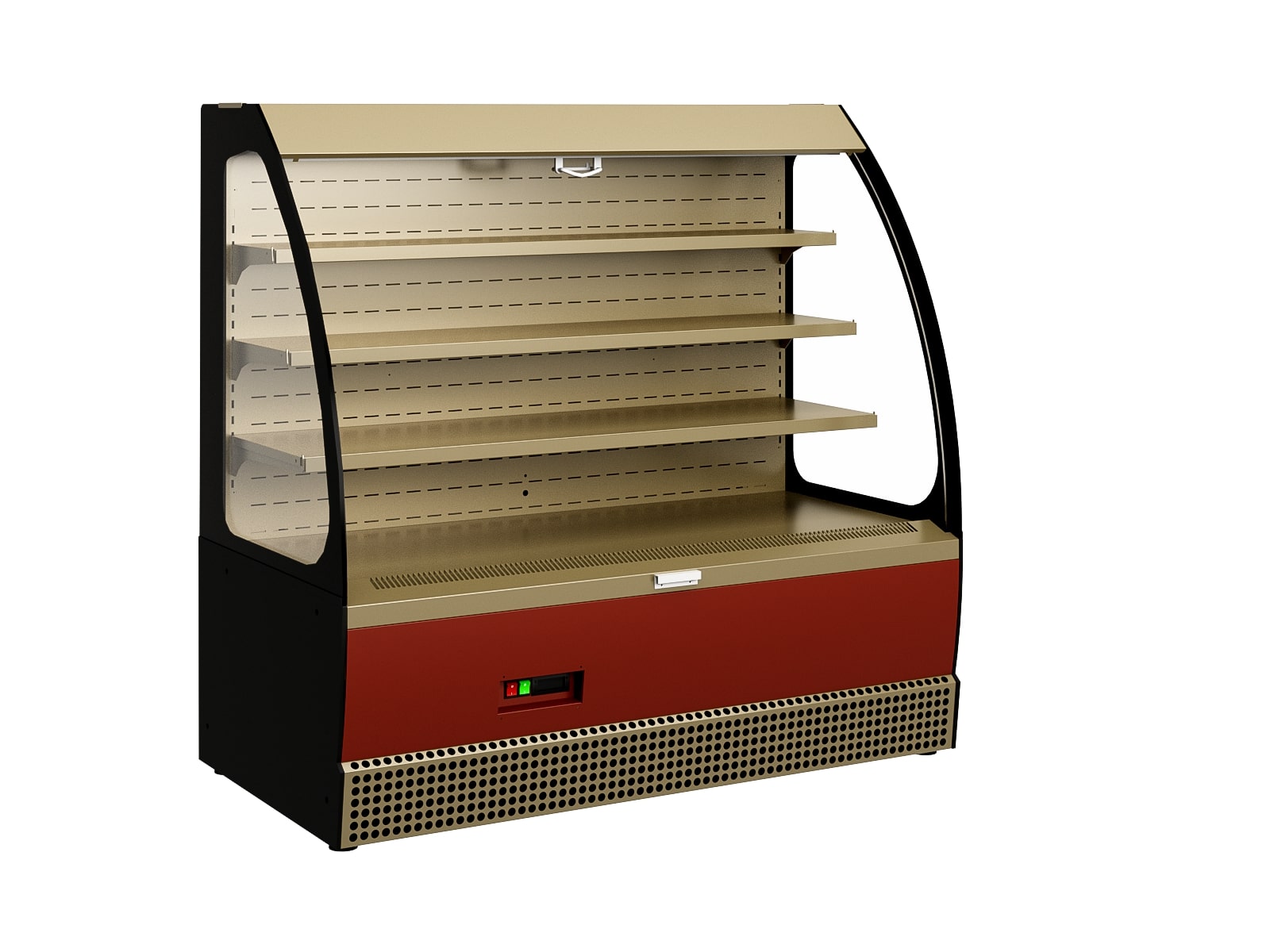 ВИТРИНА ХОЛОДИЛЬНАЯ VENETO VSO-1,3 GK КРАШЕННАЯ (ОТКРЫТАЯ)