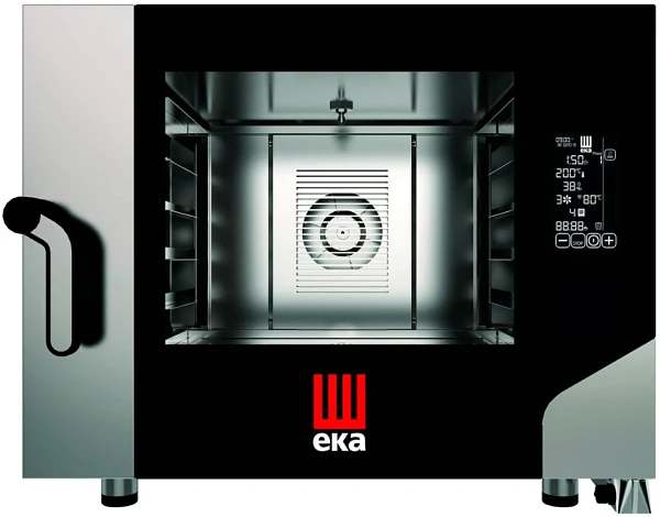 Печь конвекционная электрическая Tecnoeka MKF 464 BM автомойка + термощуп