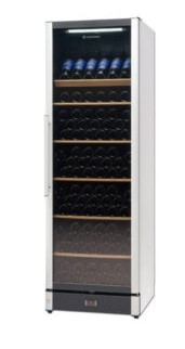 ШКАФ ВИННЫЙ ВЕНТ.МЕТАЛ. WINE 185 СЕРЫЙ