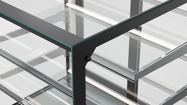 Витрина кондитерская Полюс KC78-130 VV 1,2-1