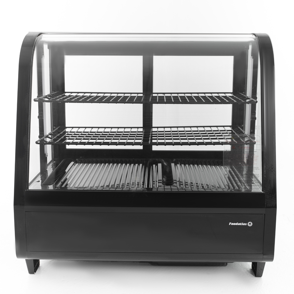 Витрина холодильная настольная Foodatlas RT-100L черный