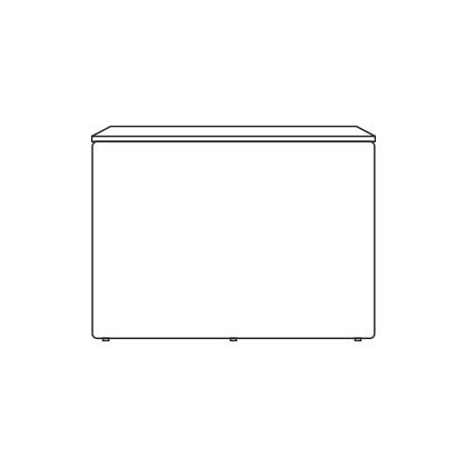 Нейтральный модуль для линий раздач Luxstahl ЛДСП L-1215мм