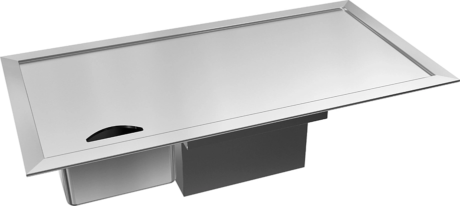 Индукционная плита типа ИПГ-140367/1200 (встраиваемый теппан-яки)