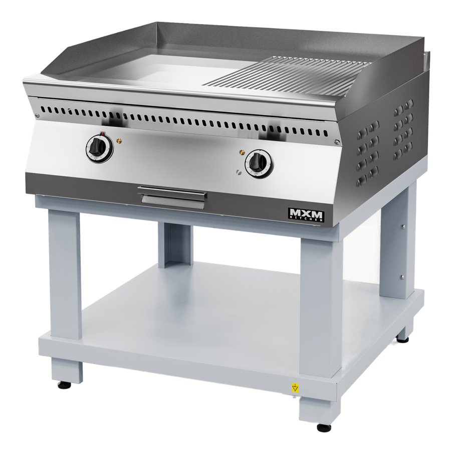 Поверхность жарочная электрическая ПЖЭ90-П (на подставке , поверхность ½ гладкая, ½ рифленая)