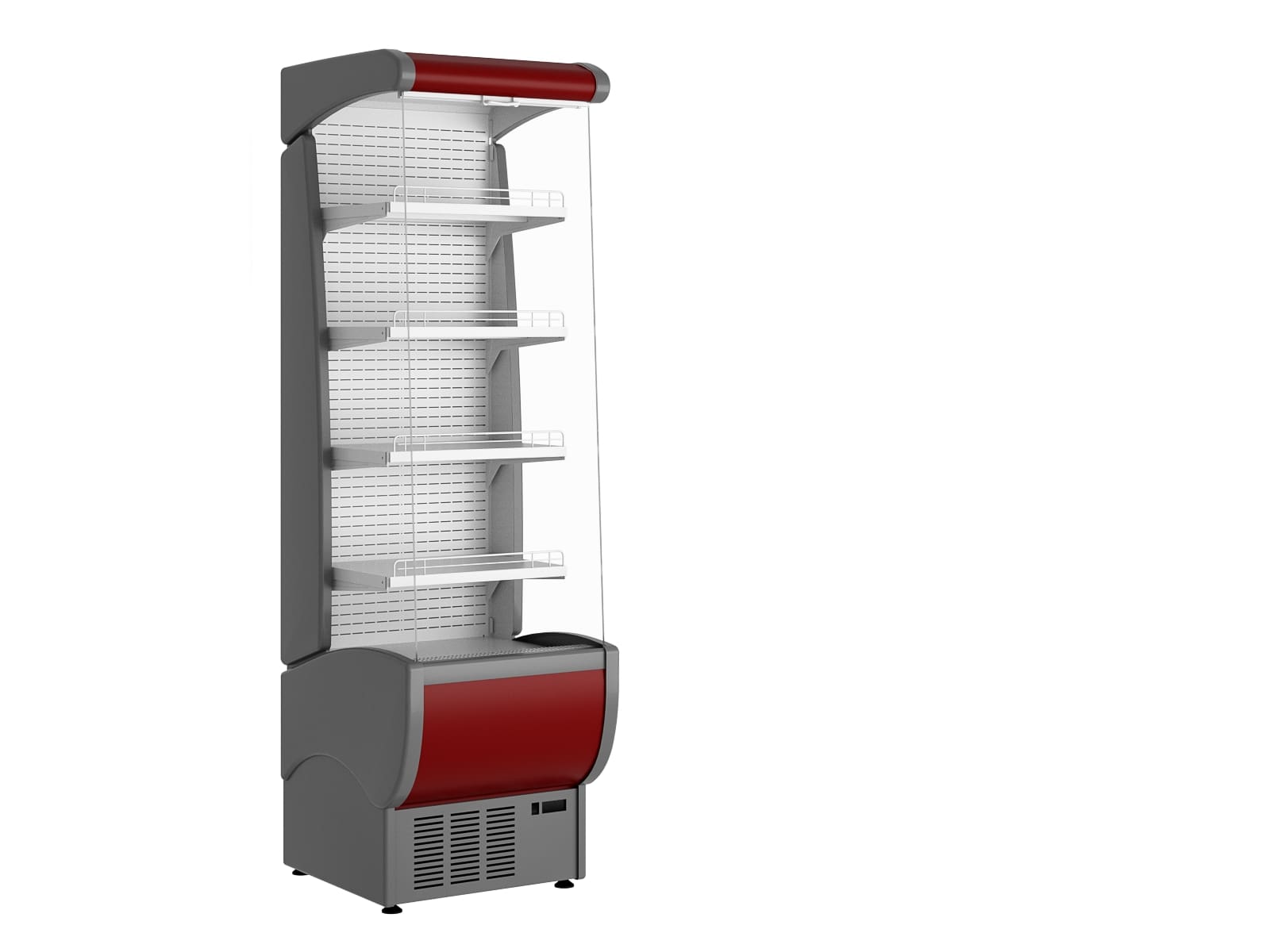 ВИТРИНА ХОЛОДИЛЬНАЯ ФЛОРЕНЦИЯ ВХСП-0,6 (КРАСНАЯ)