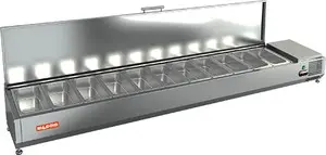 Витрина охлаждаемая тип VRT, мод. VRTU 1970 (настольная) для PZE3