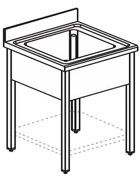 Ванна моечная Apach Chef Line LS117-65SH
