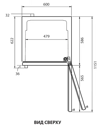 Холодильный шкаф Turbo Air FRS-300RP