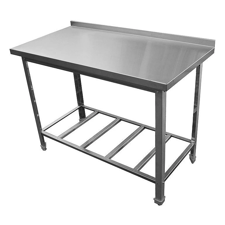 Стол произв. Eksi серии СПБП 600/600-с ("Стандарт", борт, полка-решетка-1шт., расст. м/у реш.200мм)