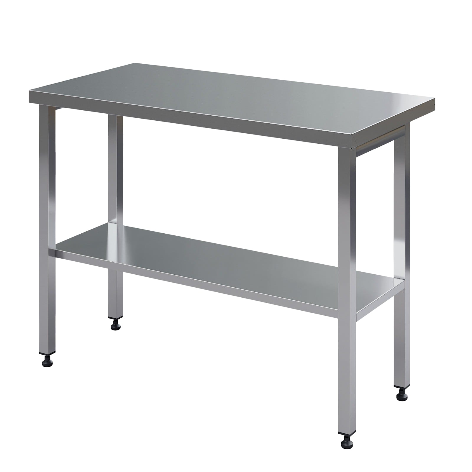 СТОЛ РАБОЧИЙ БЕЗ БОРТА, НЕРЖ. СВАРНОЙ 1000Х600Х850 (695161.011-03)