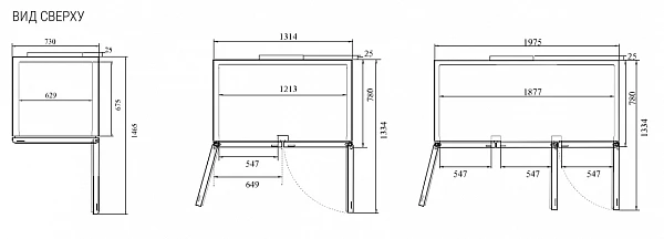 Холодильный шкаф Turbo Air CM3R24-1