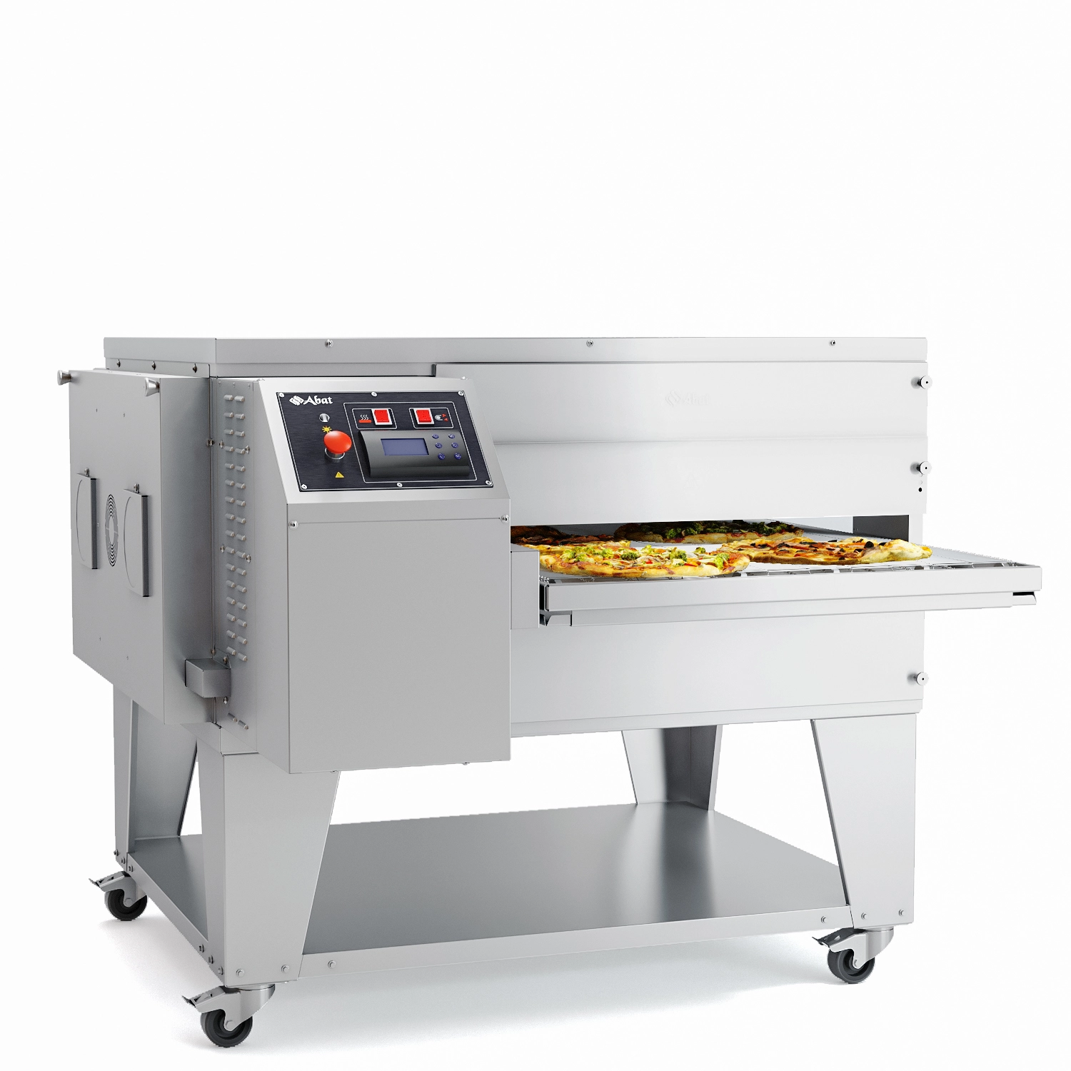 Печь конвейерная для пиццы Abat ПЭК-800 с дверцей