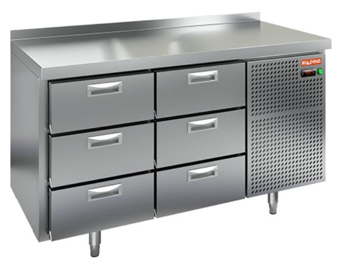 Стол охлаждаемый среднетемпературный тип TN модель GN 33/TN