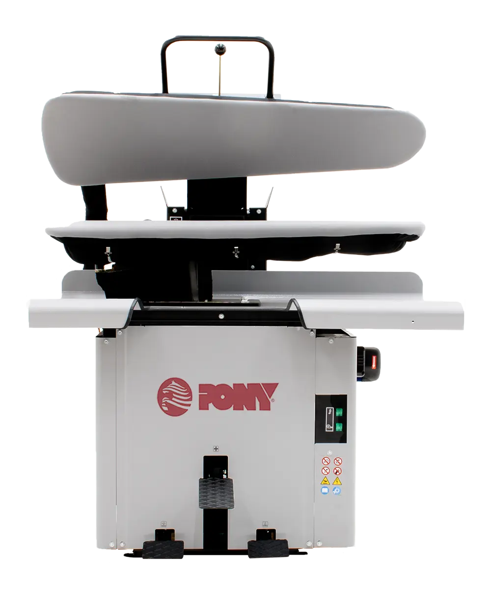 Пресс гладильный Pony серии SP/UL+парогенератор 9л, вакуум, утюг, Nomex (опц.1,5,13,18)