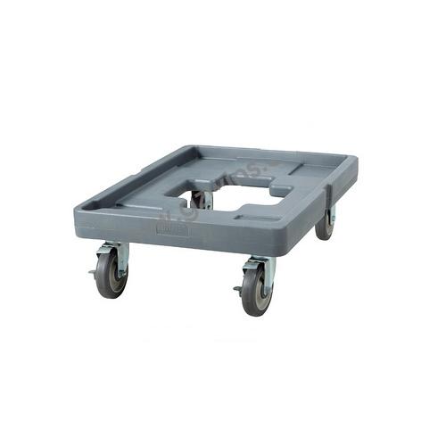 Тележка для термоконтейнеров 71х53см h23см, цвет серый JW-FOC
