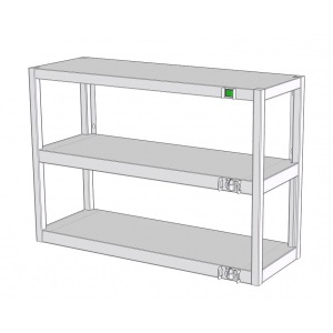 Полка тепловая настенная RoboLabs ПСПК2РД-120/35-В7-2