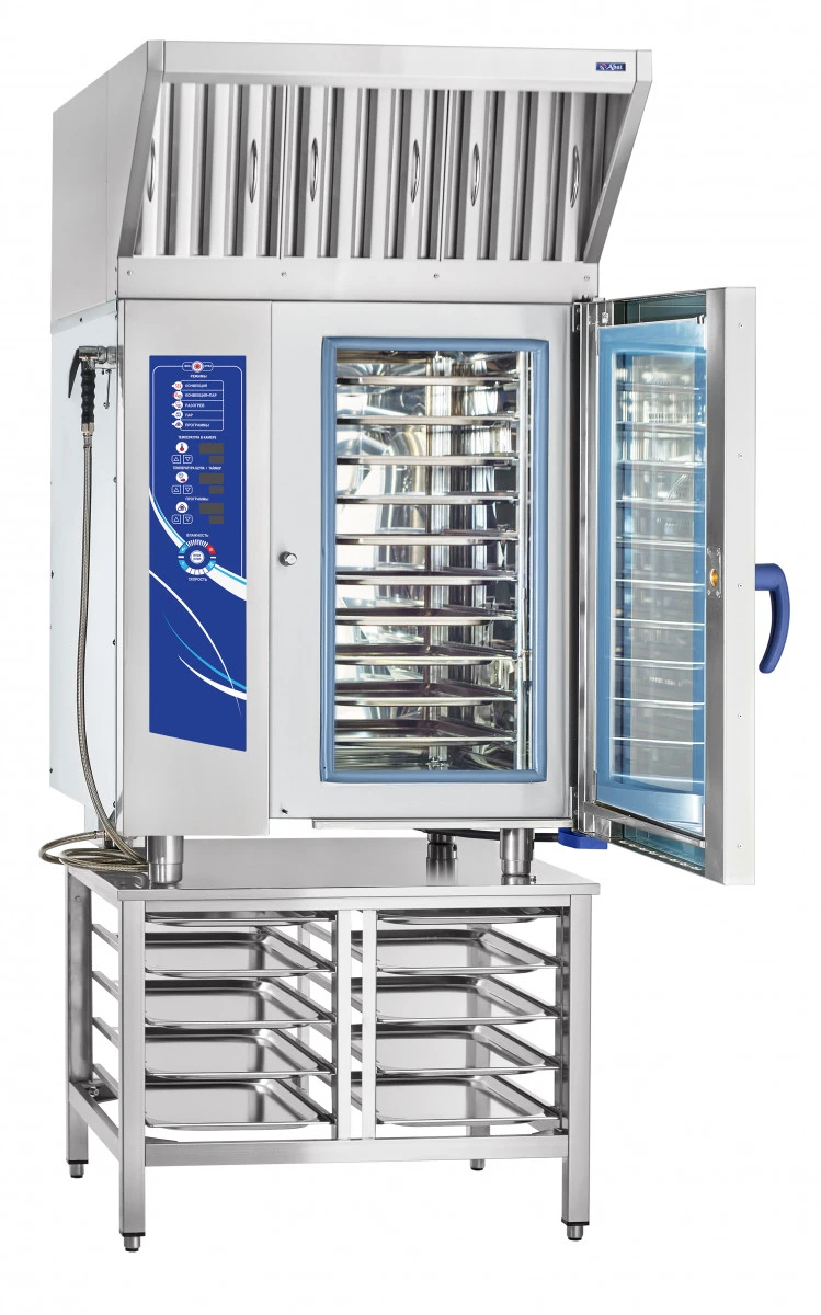 Пароконвектомат Abat ПКА 10-1/1ПМ2 (лицо нерж)