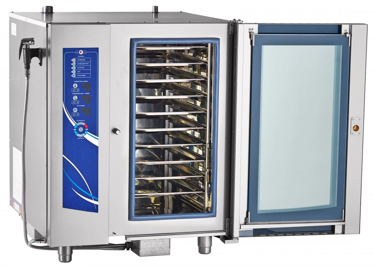 Пароконвектомат Abat ПКА 10-1/1ВМ2-01 (автоматическая мойка)