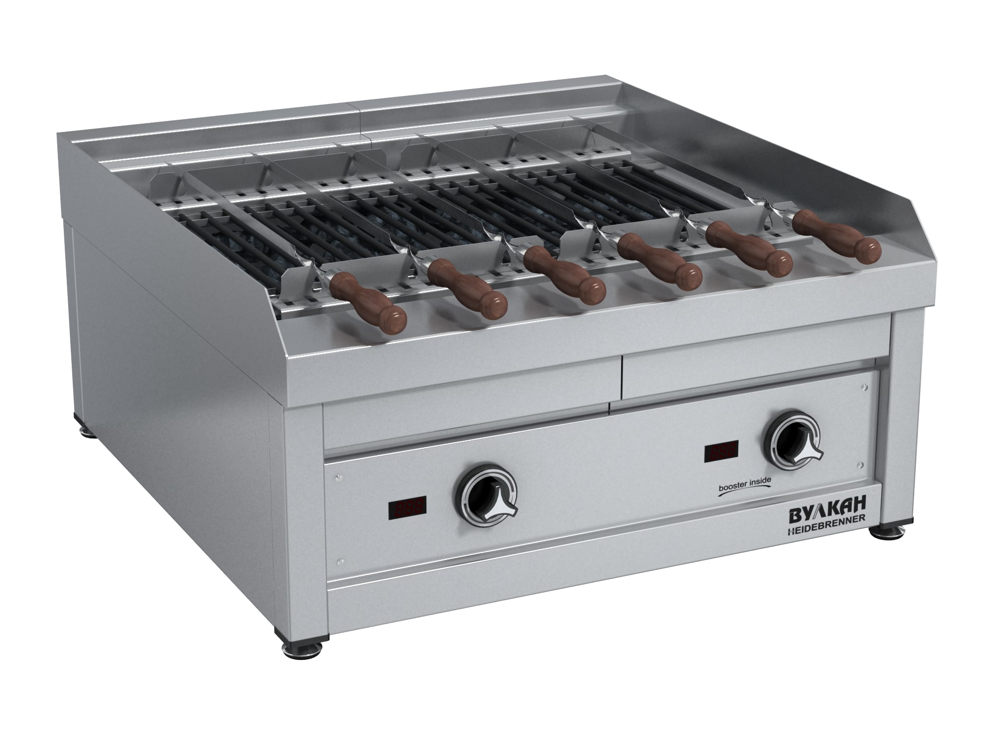 ШАШЛЫЧНИЦА ЭЛЕКТРИЧЕСКАЯ "ВУЛКАН-HEIDEBRENNER" ETK-BST2 "БРОМО" 6412121