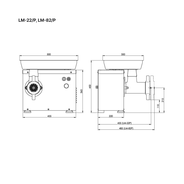 Мясорубка Koneteollisuus (KT) LM-22/P Enterprise