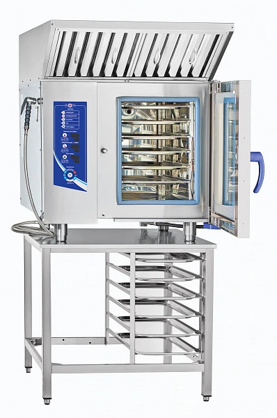 Пароконвектомат Abat ПКА 6-1/1ПМ2 (лицо нерж.)