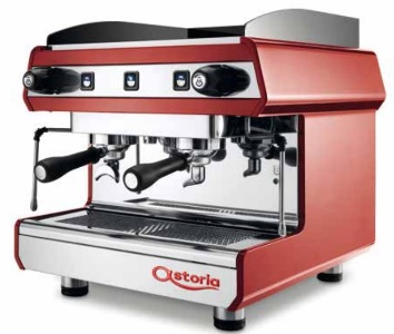 КОФЕВАРКА ASTORIA AEP/2 TANYA R КРАСНЫЙ/СТАЛЬ