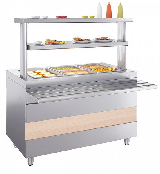 Мармит вторых блюд Atesy Ривьера М2-1200-02-СО без полок