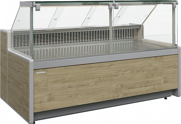 Холодильная витрина Полюс GC111 VV 2,0-1 динамика (газлифт, без боковин) 1010