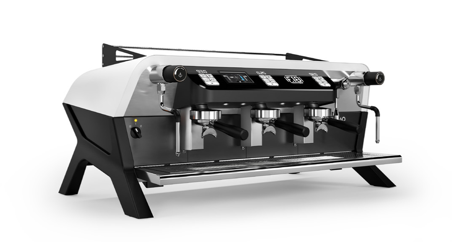 Кофемашина Sanremo F18 3 высокие гр. белая