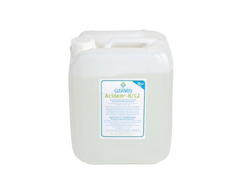 Кислотное ополаскивающее ср-во т.м. CLEANEQ серии Acidem R/CJ для пароконвектоматов, 10 кг