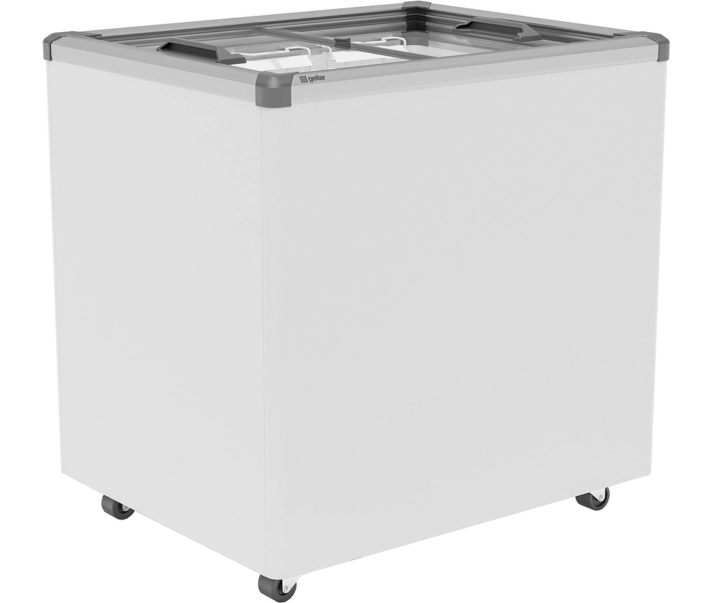 Ларь низкотемпературный Gellar серии CLASSIC FG 250 C, серый v25