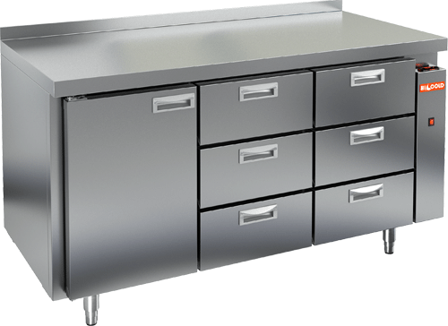 СТОЛ С ОХЛАЖД.ШКАФОМ HICOLD GN 133/TN P БЕЗ АГРЕГАТА