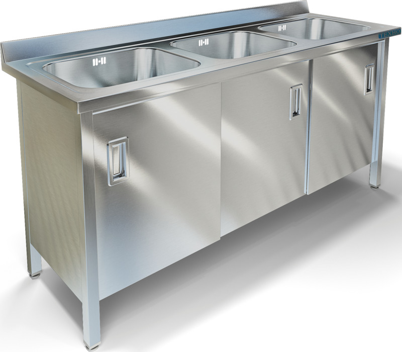 ВАННА МОЕЧНАЯ ТРОЙНАЯ ВМ-44/657