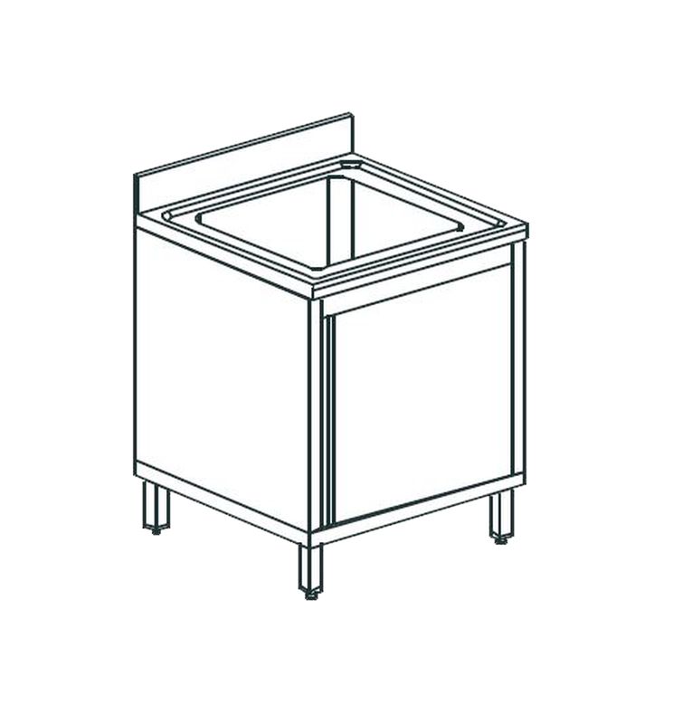 ВАННА МОЕЧНАЯ APACH CHEF LINE LS87-65HD