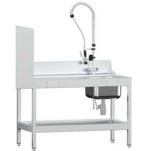 Стол входной для машин посудомоечных LM-T Gabino TPL-T-11/7