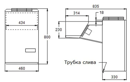 Среднетемпературный моноблок Ариада AMS 107