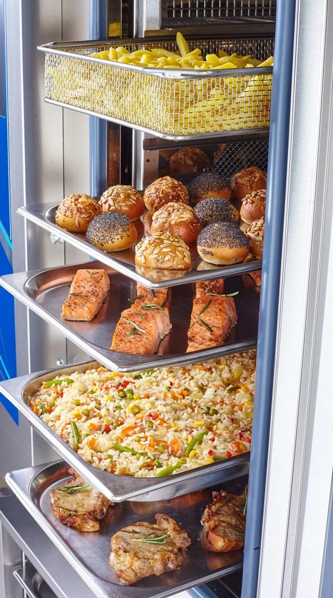 Пароконвектомат Abat ПКА 20-1/1ПП2 без тележки, парогенератор