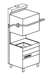 МАШИНА КОТЛОМОЕЧНАЯ DIHR LP1 MAXXI HR PLUS LIFT