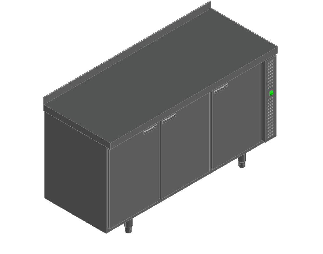 СТОЛ С ОХЛАЖД.ШКАФОМ HICOLD SN 111/BT P БЕЗ АГРЕГАТА