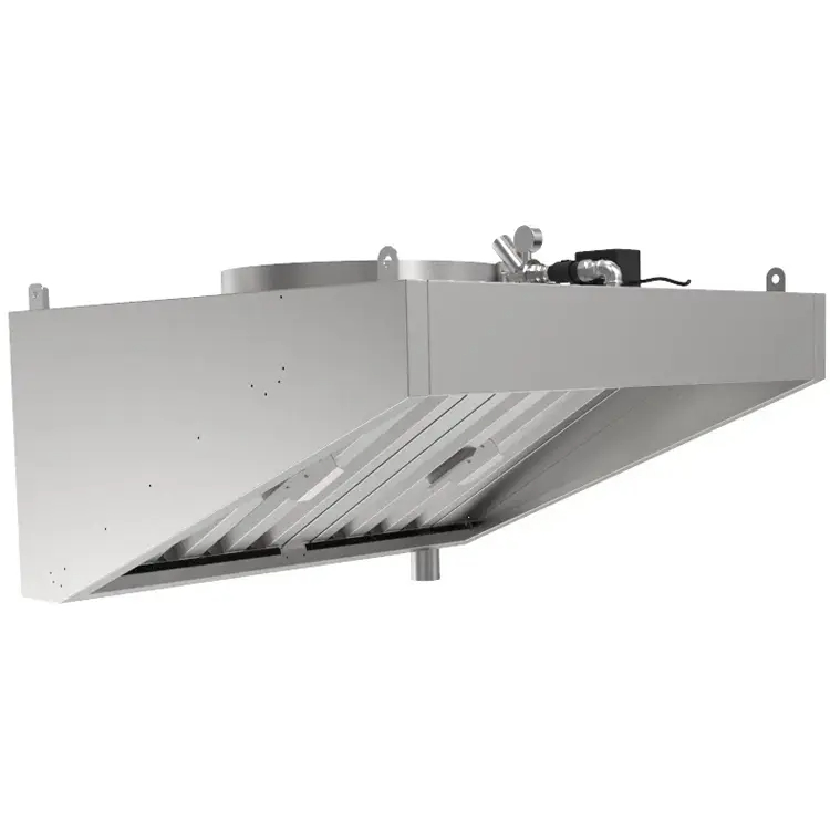 ЗОНТ ВЫТЯЖНОЙ ПРИСТЕННЫЙ С ГИДРОЗАТВОРОМ КОБОР HFR-2-220/120/К