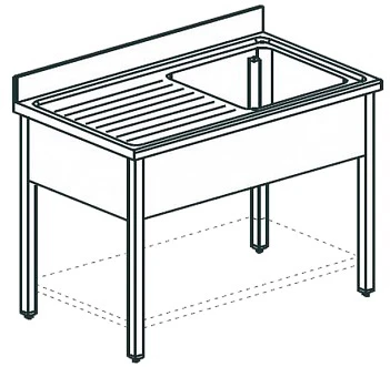 Ванна моечная Apach Chef Line LS157-65LWSH