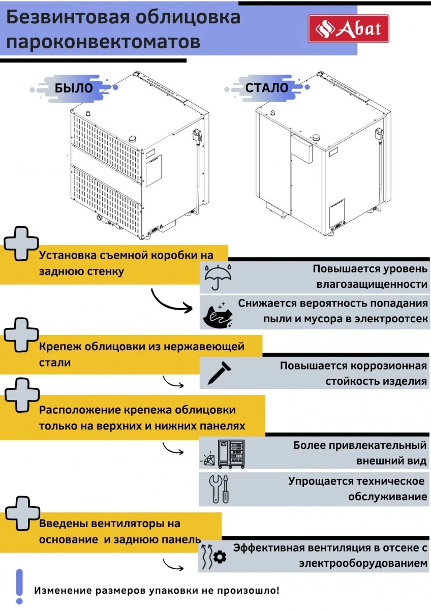Пароконвектомат Abat ПКА 10-1/1ПМ2